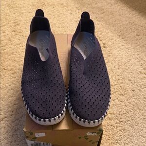 Women’s Ilse Jacobsen Navy Slip-On Shoes